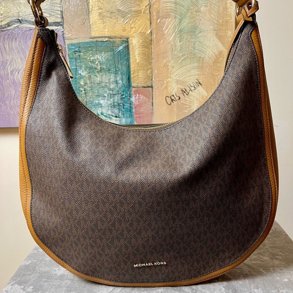 Pristine Condition Michael Kors Evie Large Leather Shoulder Bag - Picture 11 of 17